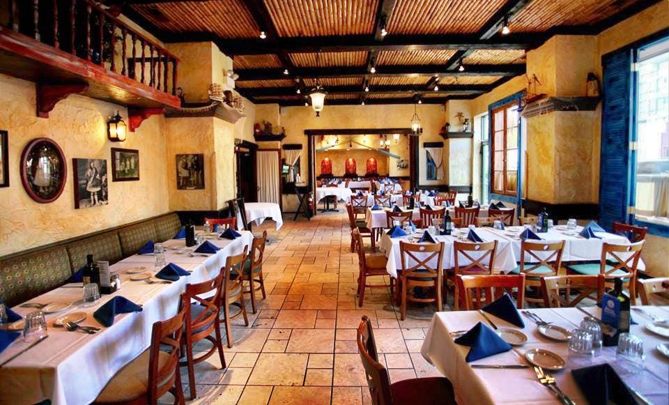 Editorial restaurant image stand-in for Greek Islands
