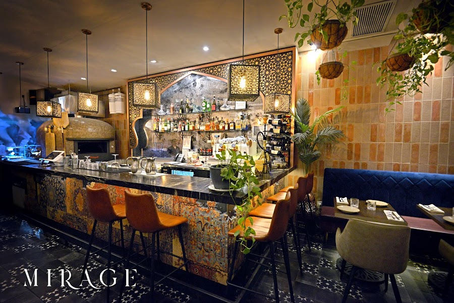 Editorial restaurant image stand-in for Mirage Mediterranean Restaurant