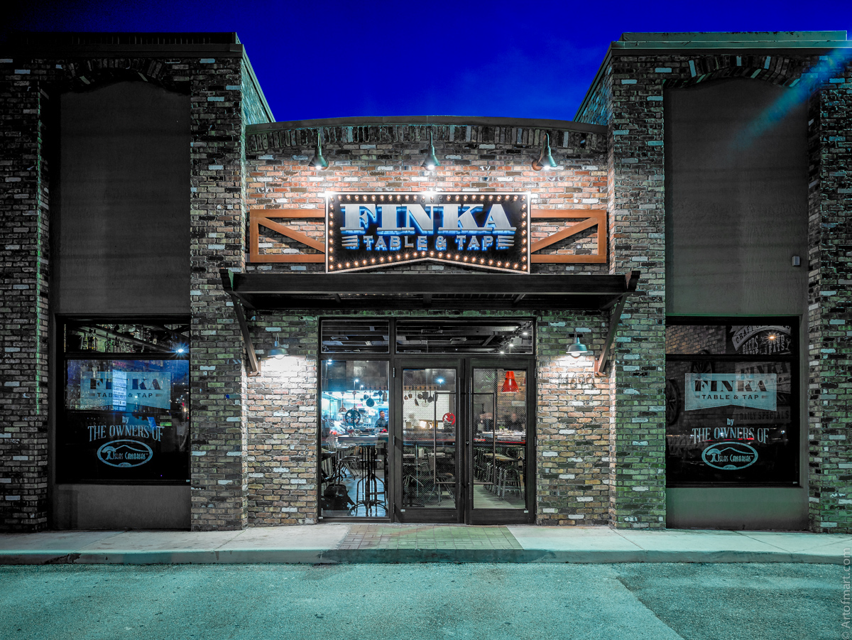 Editorial restaurant image stand-in for Finka Table & Tap