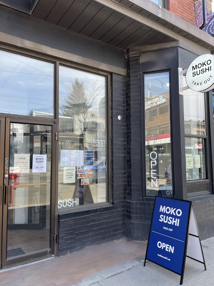 Editorial restaurant image stand-in for MOKO SUSHI