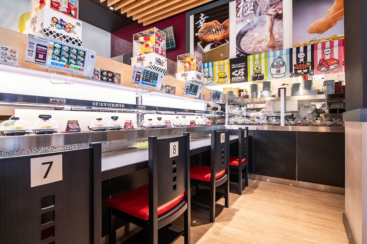 Editorial restaurant image stand-in for Kura Revolving Sushi Bar