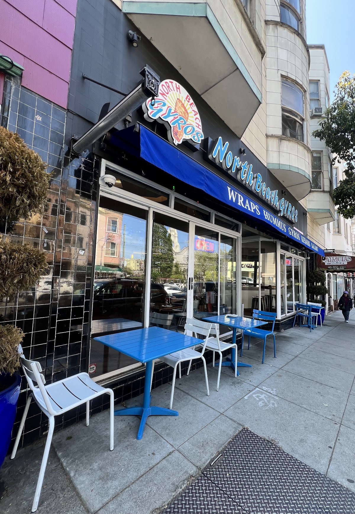 Editorial restaurant image stand-in for North Beach Gyros