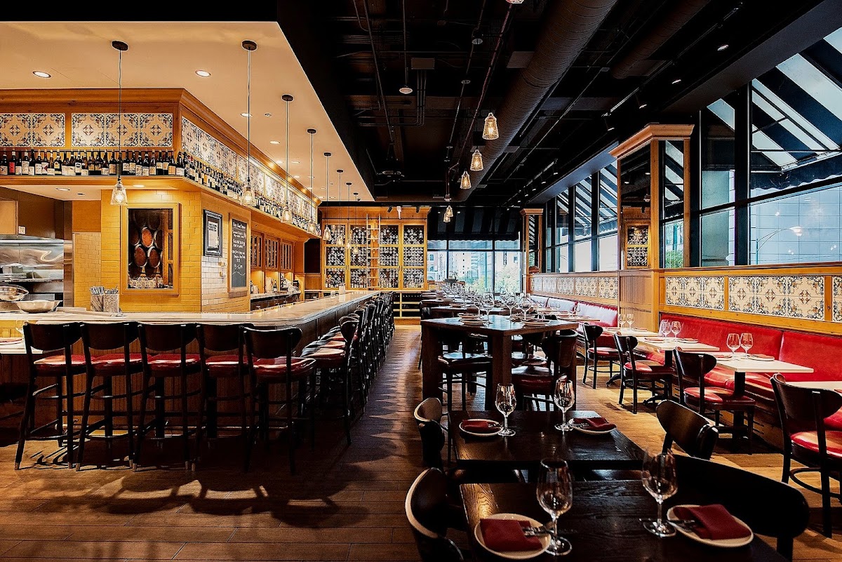 Editorial restaurant image stand-in for The Purple Pig Restaurant