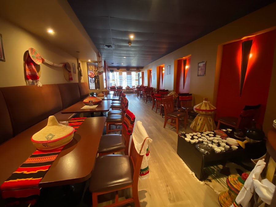 Editorial restaurant image stand-in for MESOB ETHIOPIAN EATS