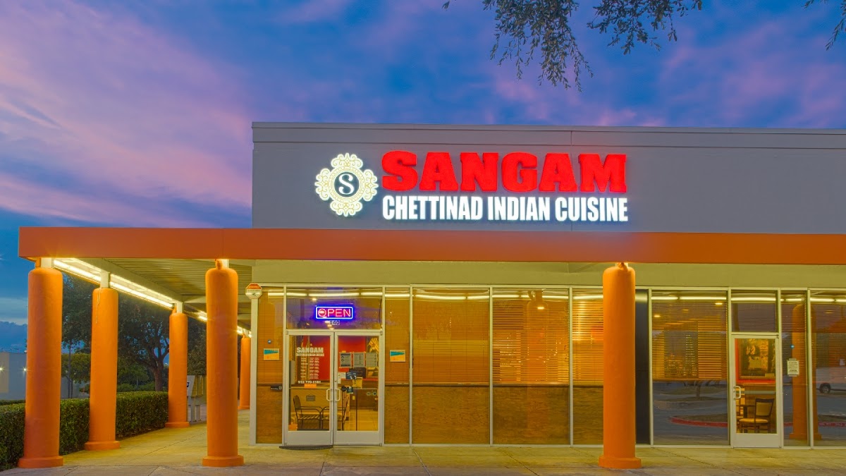 Editorial restaurant image stand-in for Sangam Chettinad Indian Cuisine