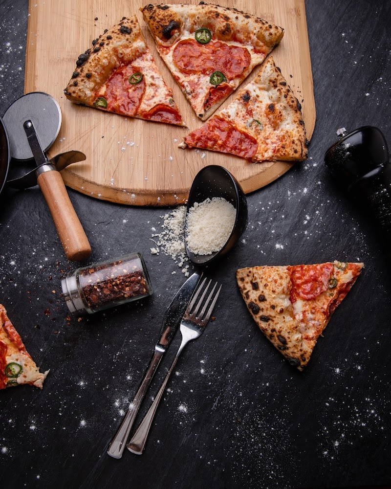 Editorial restaurant image stand-in for MOZZ Sourdough Pizza