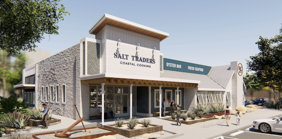 Editorial restaurant image stand-in for Salt Traders Coastal Cooking