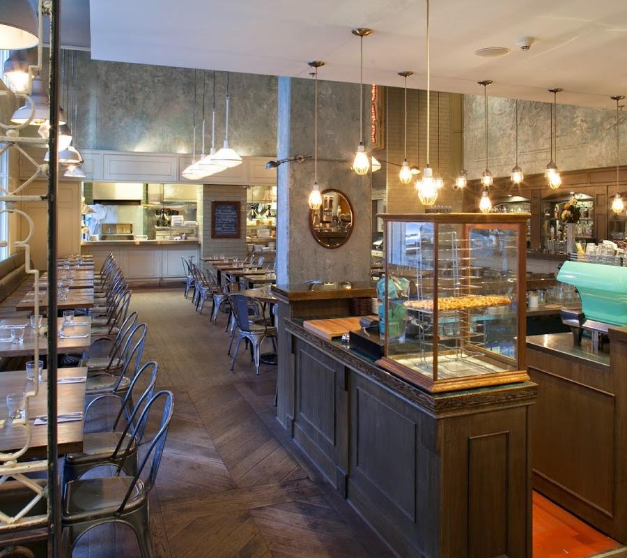 Editorial restaurant image stand-in for Cafe Medina
