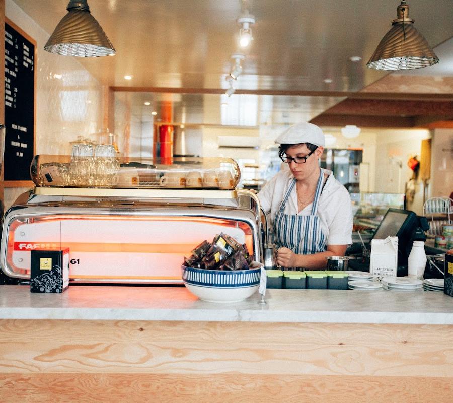Editorial restaurant image stand-in for Café San Gennaro