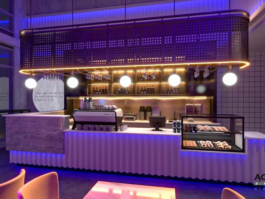 Editorial restaurant image stand-in for Twilight Cafe & Bar DT (Dundas)