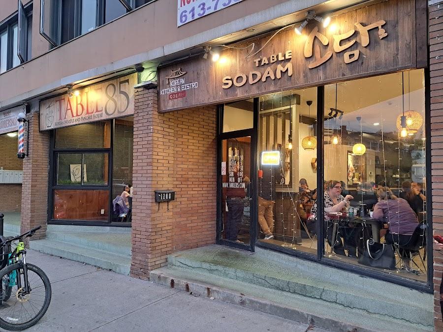 Editorial restaurant image stand-in for Table SODAM
