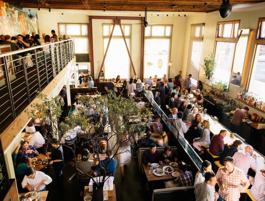 Editorial restaurant image stand-in for Nopa