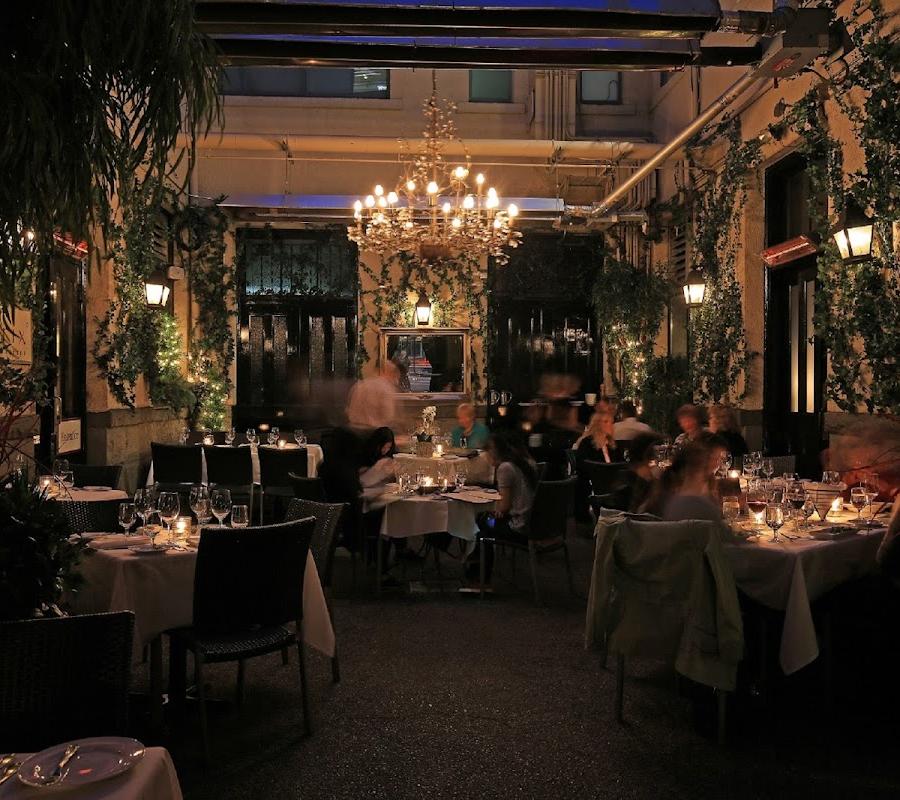 Editorial restaurant image stand-in for Brix and Mortar