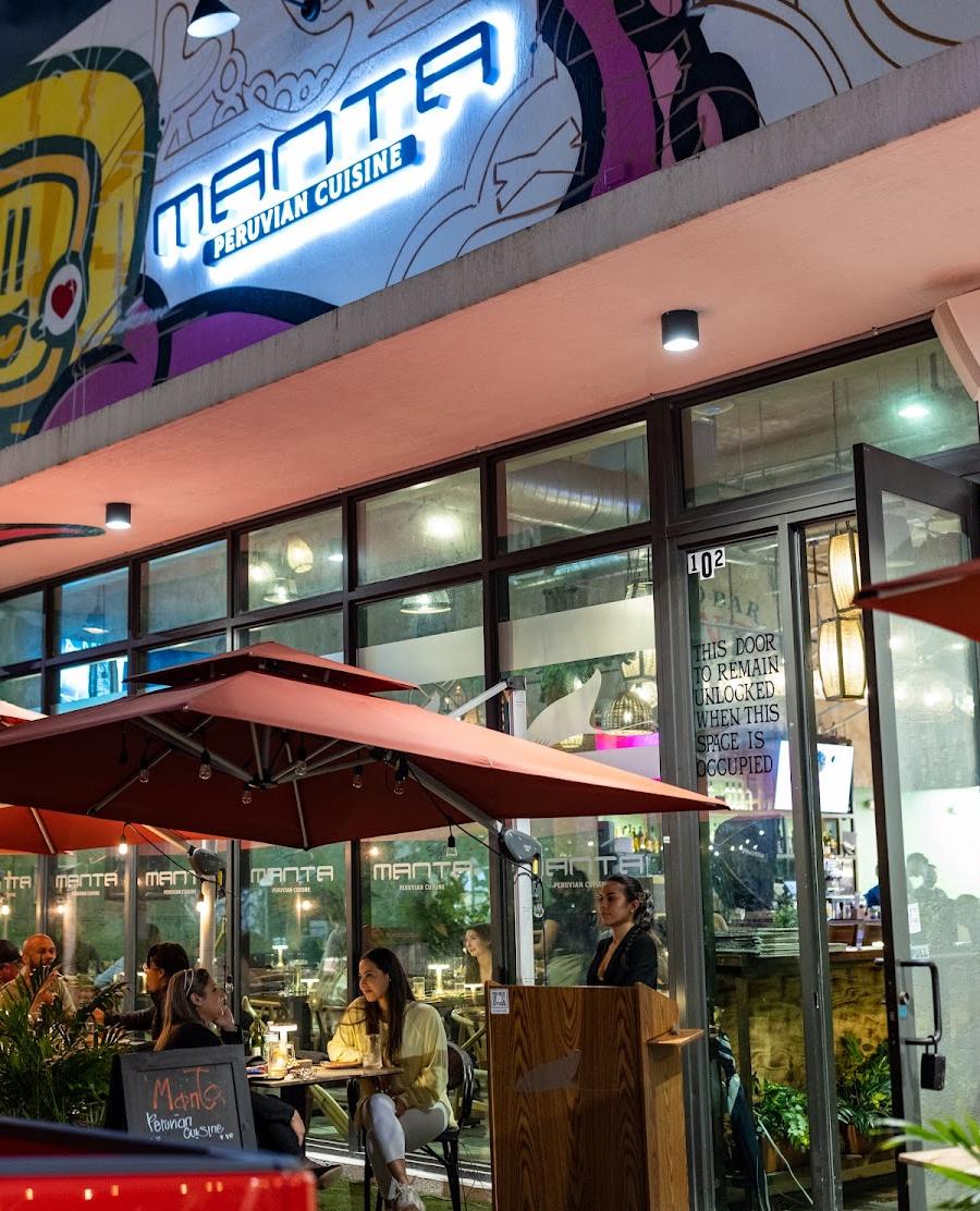 Editorial restaurant image stand-in for Manta Wynwood