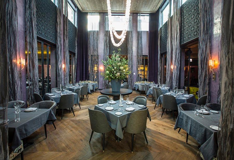 Editorial restaurant image stand-in for Maple & Ash